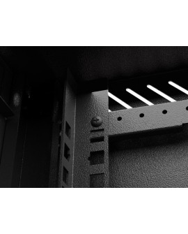 Lanberg WF11-3309-10B stojak 9U Szafa wisząca Czarny