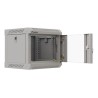 Lanberg WF11-3304-10S stojak 4U Szafa wisząca Szary
