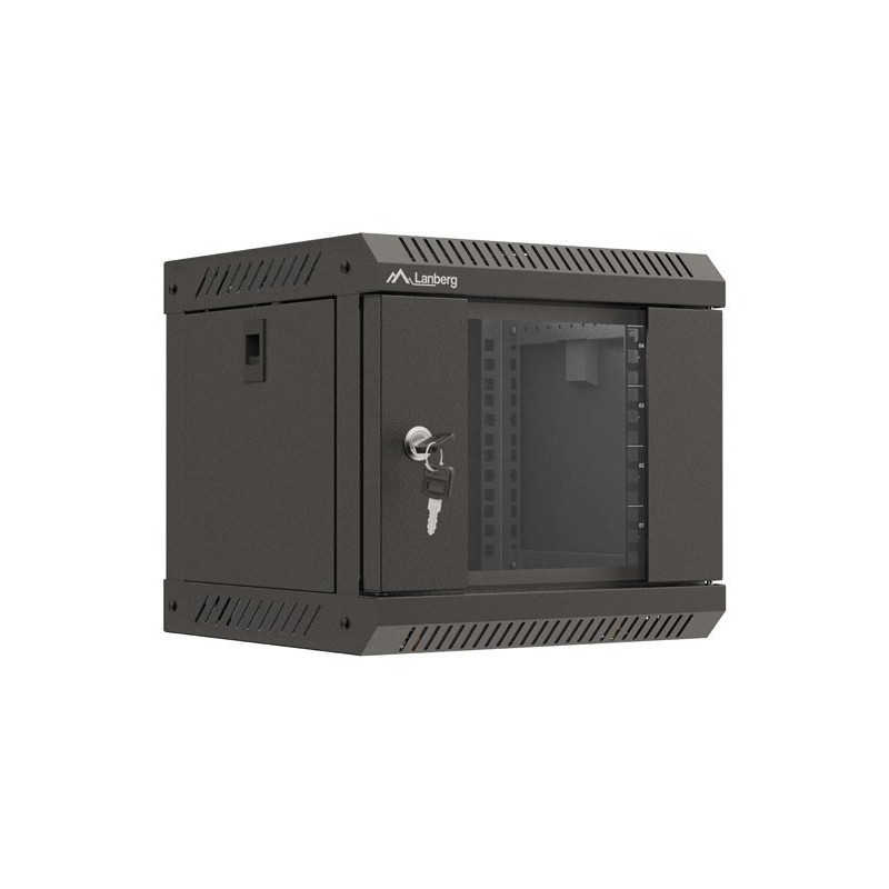 Lanberg WF11-3304-10B stojak 4U Szafa wisząca Czarny