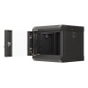 Lanberg WF11-3304-10B stojak 4U Szafa wisząca Czarny