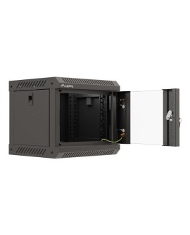 Lanberg WF11-3304-10B stojak 4U Szafa wisząca Czarny