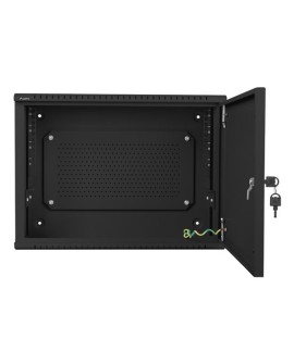 Lanberg WAF1-5203-04-00B stojak 4U Szafa wisząca Czarny