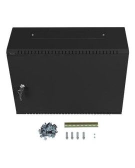 Lanberg WAF1-5203-04-00B stojak 4U Szafa wisząca Czarny