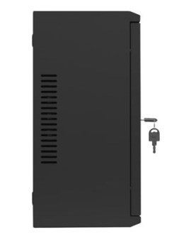 Lanberg WAF1-5203-04-00B stojak 4U Szafa wisząca Czarny