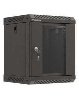 Lanberg WF11-3306-10B stojak 6U Szafa wisząca Czarny