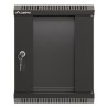 Lanberg WF11-3306-10B stojak 6U Szafa wisząca Czarny