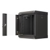 Lanberg WF11-3306-10B stojak 6U Szafa wisząca Czarny