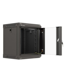 Lanberg WF11-3306-10B stojak 6U Szafa wisząca Czarny