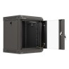 Lanberg WF11-3306-10B stojak 6U Szafa wisząca Czarny