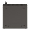 Lanberg WF11-3306-10B stojak 6U Szafa wisząca Czarny