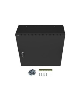 Lanberg WAF1-5203-06-00B stojak 6U Szafa wisząca Czarny