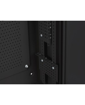 Lanberg WAF1-5203-06-00B stojak 6U Szafa wisząca Czarny