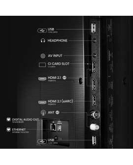 Telewizor Hisense 75E7NQ 75" QLED 4K VIDAA Dolby Vision Atmos Czarny