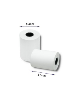 QOLTEC ROLKA TERMICZNA 57X20 | 55G/M2 | 10SZT | BPS FREE