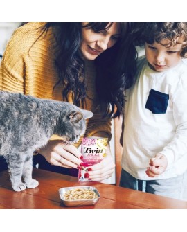 INABA Cat Twin Tuńczyk&Kurczak - Przysmak dla kotów - 2x40g
