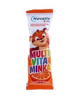 Zestaw Novativ Kids: Lizaki multivit, Beta immuno płyn na odporność,Lokokiddo,Multivitaminka dla dzieci