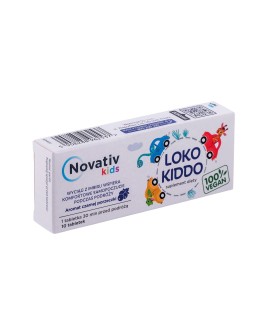 Zestaw Novativ Kids: Lizaki multivit, Beta immuno płyn na odporność,Lokokiddo,Multivitaminka dla dzieci