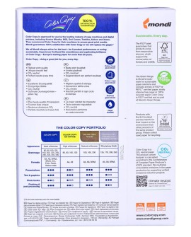 Papier xero ksero biurowy Mondi Color Copy 8687A20 (A4 200g/m2 250 szt. arkuszy papier biały satynowy)