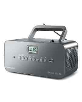 Muse M-30 BT Cyfrowy 2 W FM, MW, PLL Szary Odtwarzacz mp3
