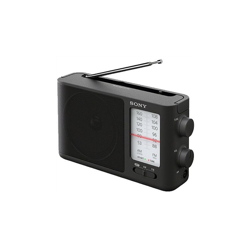 Sony | Analog Radio | ICF-506 | 5 W | Black