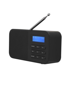 Kompaktowe przenośne radio Denver DAB-42 czarne