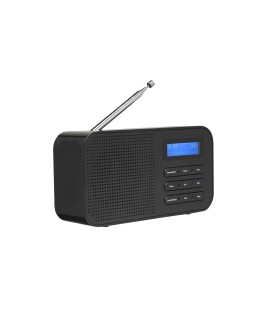 Kompaktowe przenośne radio Denver DAB-42 czarne