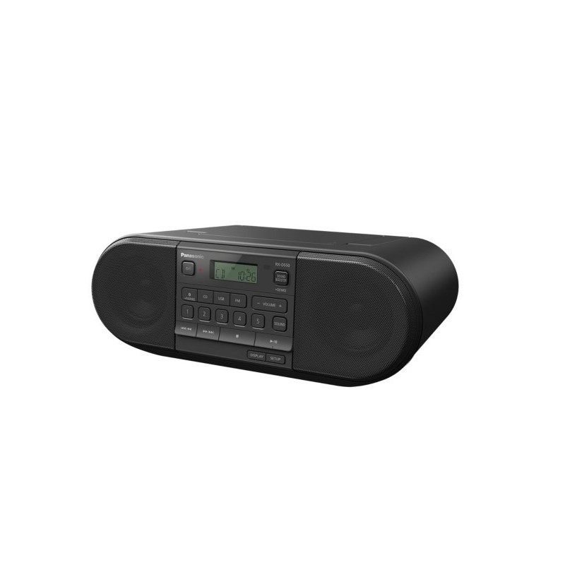 Panasonic RX-D550 Przenośny Czarny