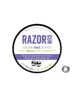 Kulki do procy RazorGun 7 mm 100 szt. (337-003)