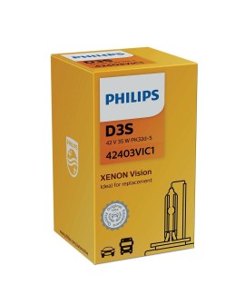 Żarówka samochodowa Philips Xenon D3S Vision