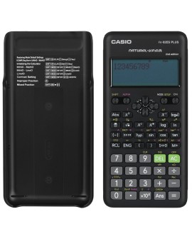 CASIO FX-82ESPLUS-2 KALKULATOR NAUKOWY, 252 FUNKCJE, 77X162MM, CZARNY BOX