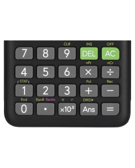 CASIO FX-82ESPLUS-2 KALKULATOR NAUKOWY, 252 FUNKCJE, 77X162MM, CZARNY BOX