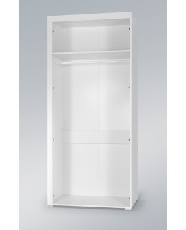 Szafa SAMBA (Unit 1) biały/biały połysk