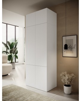 Szafa PAFOS 2D NADSTAWKA 90x55,5x45 biały mat