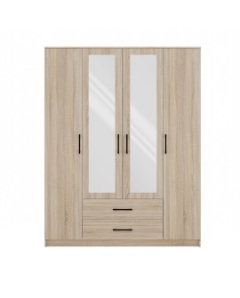 SZAFA ROMANA 160X205 SONOMA Z LUSTREM