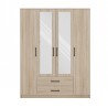 SZAFA ROMANA 160X205 SONOMA Z LUSTREM