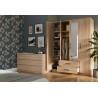 SZAFA ROMANA 160X205 SONOMA Z LUSTREM