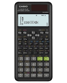 CASIO KALKULATOR NAUKOWY FX 991ES PLUS 2 CZARNY, 12 CYFROWY WYŚWIETLACZ