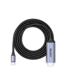 UNITEK KABEL HDMI 2.1, USB-C, 8K, 1,8M, V1423B