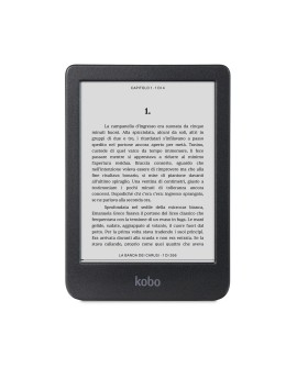 Ebook Kobo Clara BW 6" E-Ink Carta 1300 HD 16GB WI-FI Black