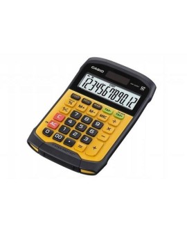 CASIO KALKULATOR BIUROWY WODOODPORNY WM-320MT-S, 12-cyfrowy wyświetlacz, Wyjmowana klawiatura, 108,5x168,5, Poziom