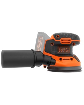 Black & Decker BDCROS18N-XJ przenośna szlifierka Szlifierka orbitalna 12000 RPM Czarny, Pomarańczowy