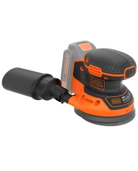 Black & Decker BDCROS18N-XJ przenośna szlifierka Szlifierka orbitalna 12000 RPM Czarny, Pomarańczowy