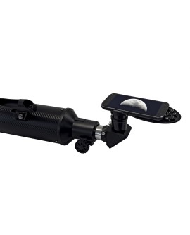 Teleskop Bresser Optik Linsen-Teleskop Quasar EQ 80/900 carbon Äquatorial Achromatisch, Vergrößerung 45 bis 675 x