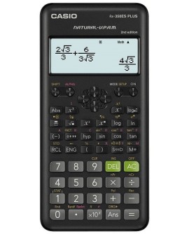 CASIO KALKULATOR NAUKOWY FX-350ESPLUS-2 CZARNY, 12 CYFROWY WYŚWIETLACZ