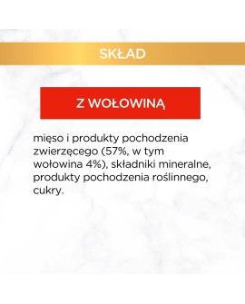 PURINA Gourmet Gold Mus z wołowiną - mokra karma dla kota - 85 g