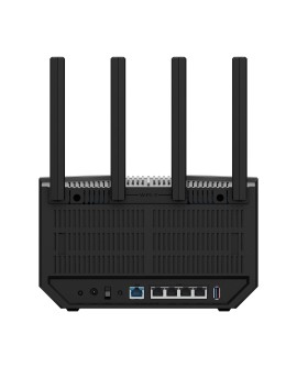 ASUS RT-BE92U router bezprzewodowy 10 Gigabit Ethernet Trójpasmowy (2,4 GHz / 5 GHz / 6 GHz) Czarny