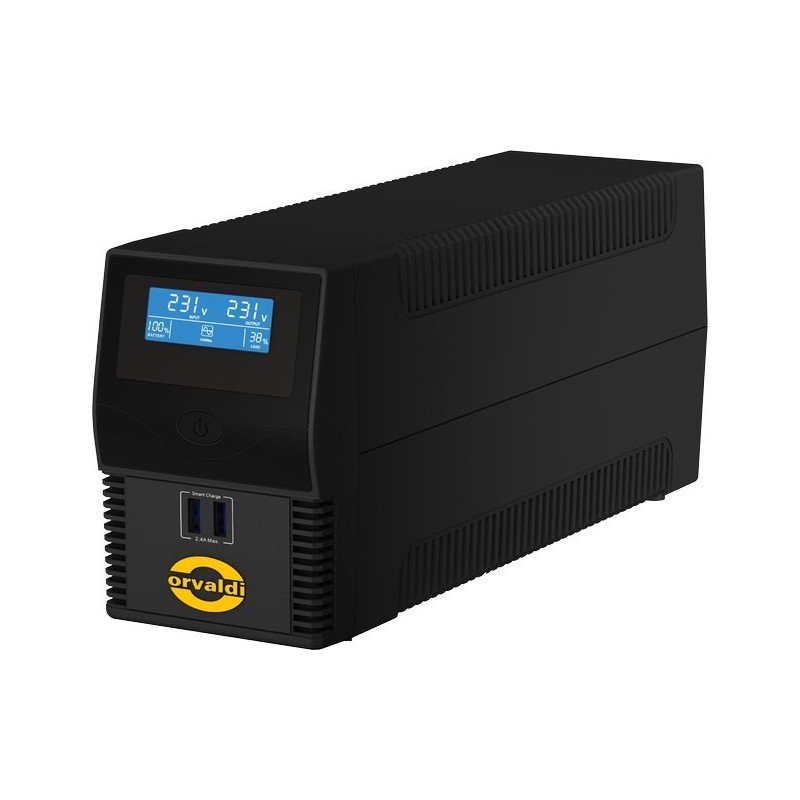 Orvaldi ID600CH zasilacz UPS Technologia line-interactive 0,6 kVA 360 W