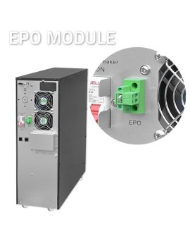 QOLTEC ZASILACZ AWARYJNY UPS 6KVA | 6000W | POWER FACTOR 1.0 | LCD | EPO | USB | ON-LINE