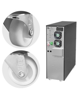 QOLTEC ZASILACZ AWARYJNY UPS 6KVA | 6000W | POWER FACTOR 1.0 | LCD | EPO | USB | ON-LINE