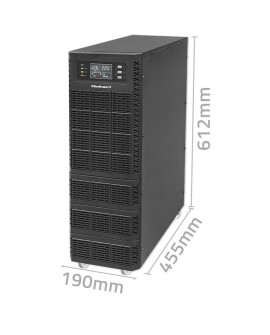 QOLTEC ZASILACZ AWARYJNY UPS 6KVA | 6000W | POWER FACTOR 1.0 | LCD | EPO | USB | ON-LINE